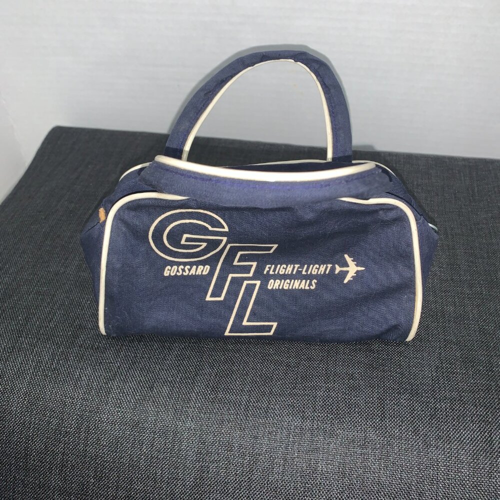 Vintage American Airline AA Textile MFG Des Moines Iowa Souvenir Mini Travel Bag - Picture 3 of 10